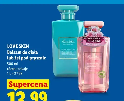 Balsam do ciała Love Skin promocja w Lidl