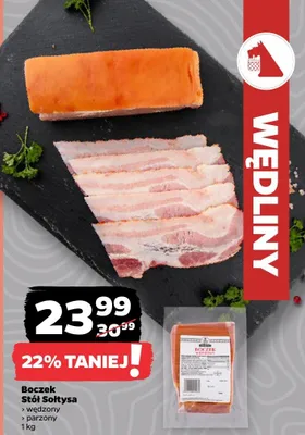 Boczek parzony Stół Sołtysa promocja w Netto