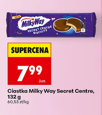 Ciastka Milky Way Secret Centre promocja w Biedronka