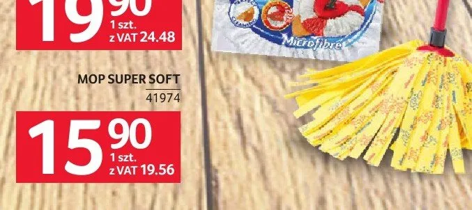 Mop Super Soft Vileda promocja w Selgros