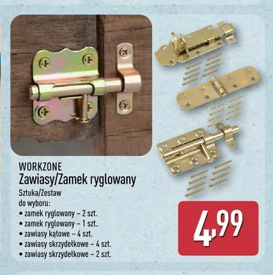 Zamek ryglowany WORKZONE promocja w Aldi