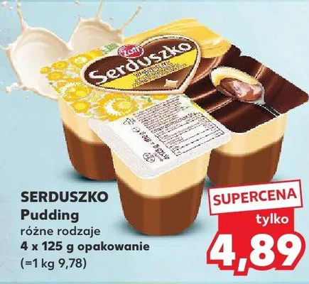 Pudding Serduszko promocja w Kaufland