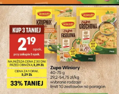 Zupa Krupnik Winiary promocja w Delikatesy Centrum