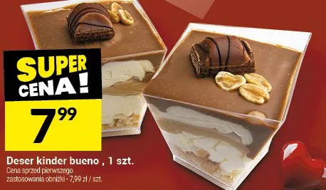 Deser kinder bueno, 1 szt. promocja w Twój Market