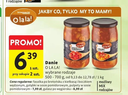 Danie O la la! Gulasz po węgiersku promocja w Intermarche