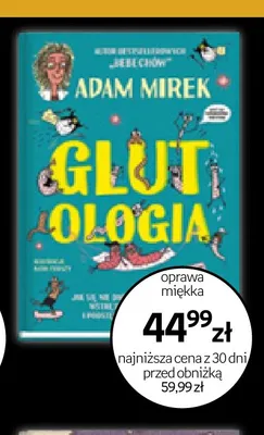 Książka Glutologia Adam Mirek oprawa miękka promocja w Empik