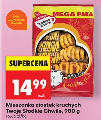 Mieszanka ciastek kruchych promocja w Biedronka