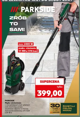 Myjka ciśnieniowa Parkside promocja w Kaufland