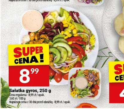 Sałatka gyros promocja w Twój Market
