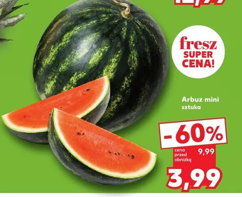 Arbuz mini promocja w Kaufland