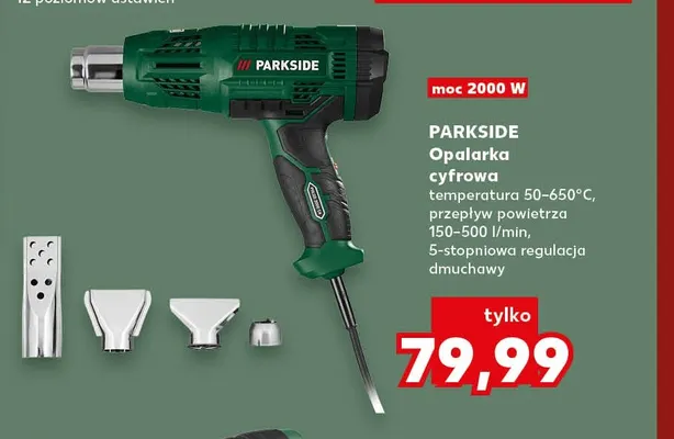 Opalarka cyfrowa Parkside promocja w Kaufland