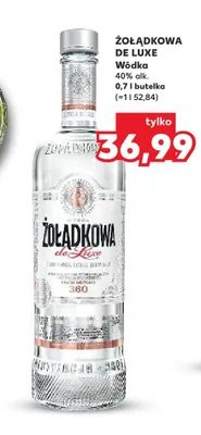 Wódka Żołądkowa de Luxe promocja w Kaufland