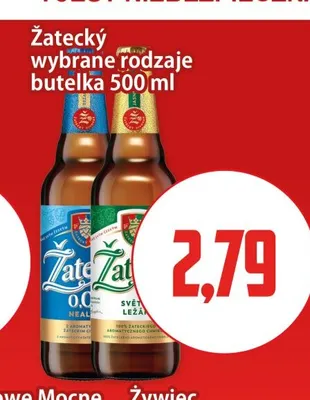 Piwo Žatecký Světlý Ležák promocja w Kupiec