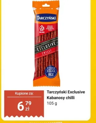 Kabanosy chilli Exclusive promocja w Biedronka