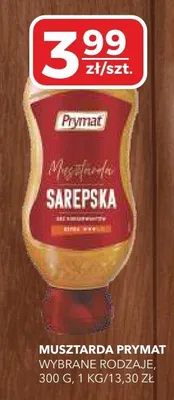 Musztarda Sarepska promocja w Top Market