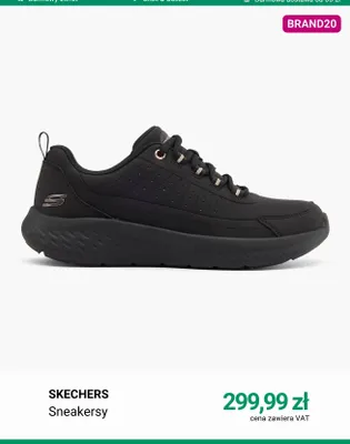 Sneakersy Skechers promocja w Deichmann