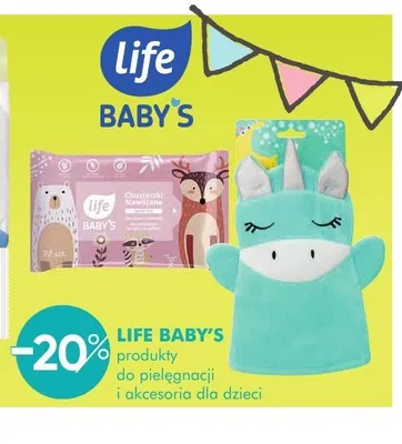 Produkty do pielęgnacji i akcesoria dla dzieci Life Baby's promocja w Super-Pharm