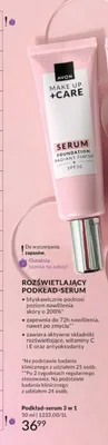 Rozświetlający podkład-serum 3 w 1 Avon Make Up +Care SPF 30 promocja w AVON