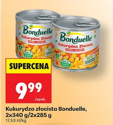 Kukurydza złocista promocja w Biedronka