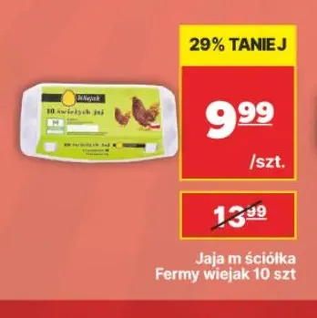 Jajka kurze M ściółka Fermy Wiejak promocja w API Market