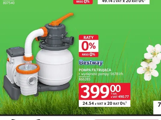 Pompa filtrująca Bestway 5678l/h promocja w Selgros