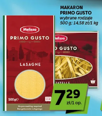 Makaron lasagne Primo Gusto promocja w ABC