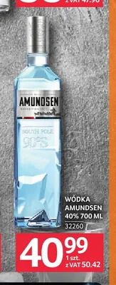 Wódka Amundsen 40% promocja w Selgros