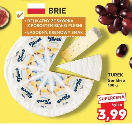 Ser Brie Turek promocja w Kaufland