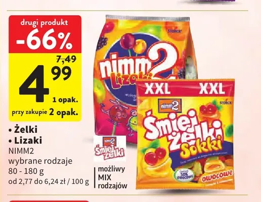Lizaki Nimm2 promocja w Intermarche
