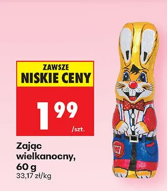 Zając wielkanocny promocja w Biedronka