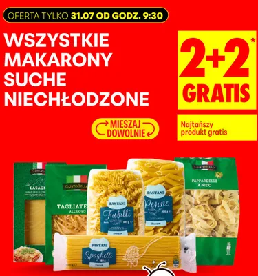 Makaron penne Pastani promocja w Biedronka