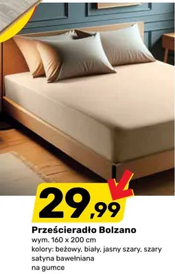 Prześcieradło Bolzano promocja w Bricomarche