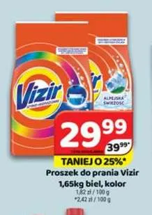 Proszek do prania Vizir biel promocja w Delfin