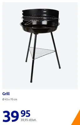 Grill Ø43x70 cm promocja w Action
