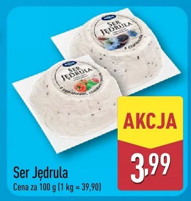 Ser Jędrula Rokpol z czarnuszką promocja w Aldi