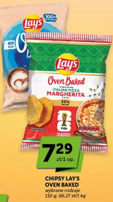 Chipsy Lay's Oven Baked wybrane rodzaje promocja w ABC