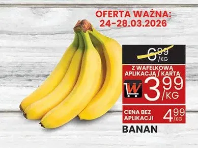Banan promocja w Wafelek