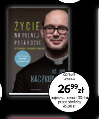 Książka Życie na pełnej petardzie promocja w Empik