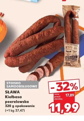 Kiełbasa peerelowska Sława promocja w Kaufland