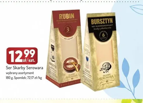 Ser Bursztyn Skarby Serowara promocja w Avita