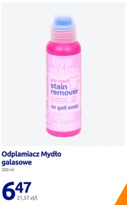 Odplamiacz mydło galasowe Hello Clean promocja w Action
