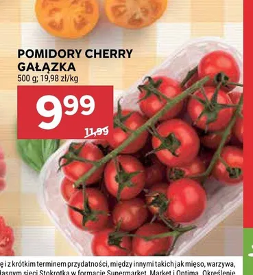 Pomidory cherry mix promocja w Stokrotka