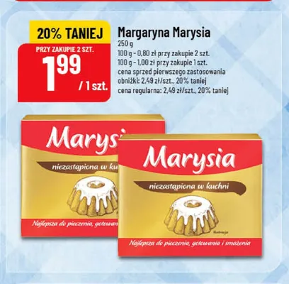 Margaryna Marysia promocja w POLOmarket