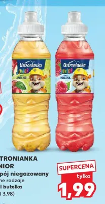 Napój niegazowany Ustronianka Junior jabłkowy promocja w Kaufland
