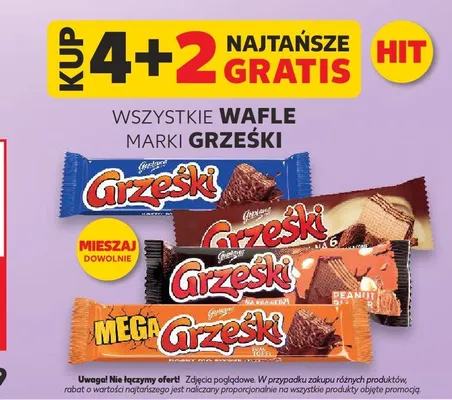 Wafle Grześki promocja w Kaufland