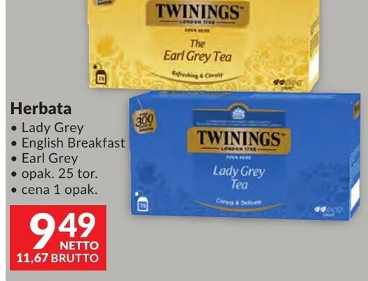 Herbata Twinings English Breakfast promocja w Makro