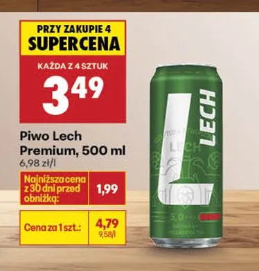 Piwo promocja w Biedronka