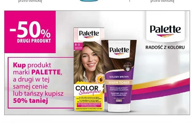 Produkty PALETTE promocja w Hebe
