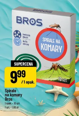 Spirale na komary Bros promocja w POLOmarket