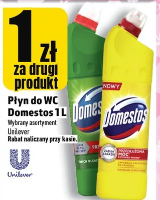Płyn do WC Unilever promocja w TOPAZ